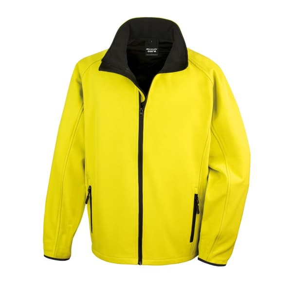 Result Core Printable Softshell-jacka för män