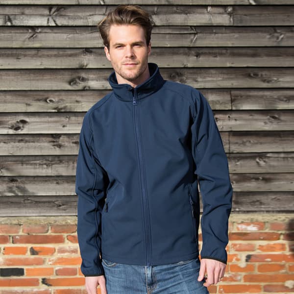 Result Herre Core Printable Softshell-jakke til mænd