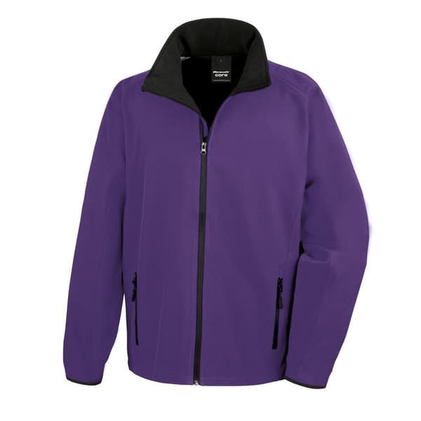 Result Herre Core Printable Softshell-jakke til mænd