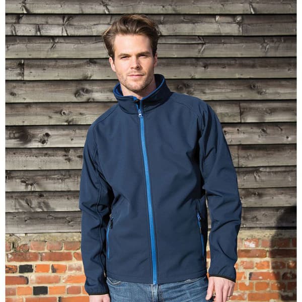 Result Herre Core Printable Softshell-jakke til mænd