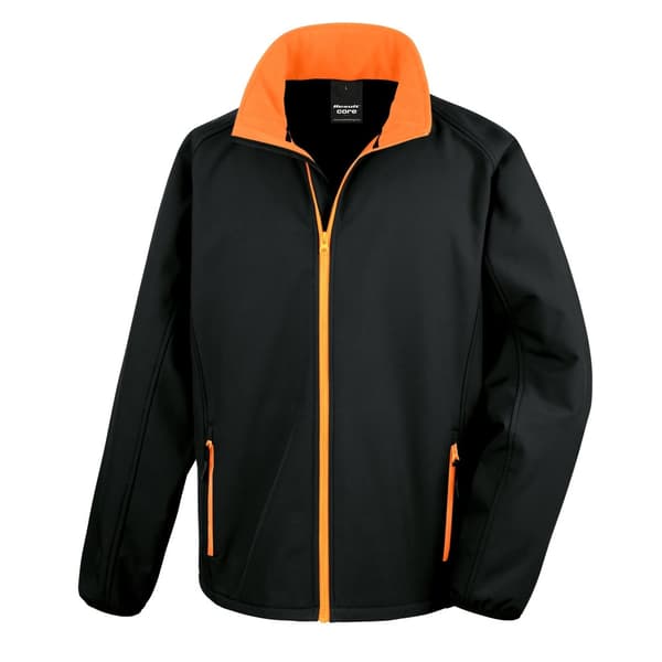 Result Herre Core Printable Softshell-jakke til mænd