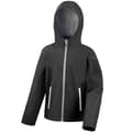 Miniatyrbilde 1 av 2: Result Core Kids Unisex Junior Hooded Softshell Jacket