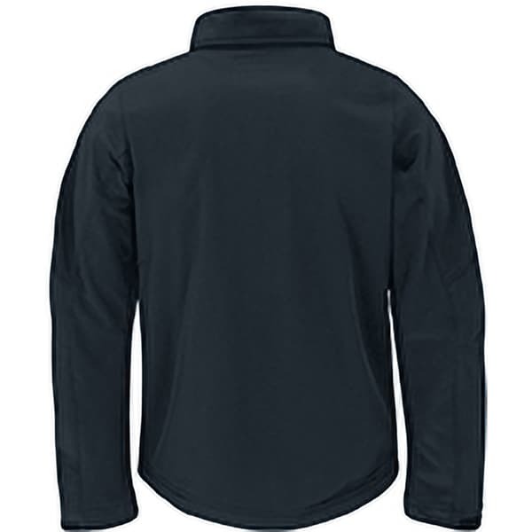 B&C Mens Hooded Softshell andningsbar, vattentät och vindtät jacka (fleecefoder)