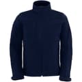 Miniatyrbild 1 av 5: B&C Mens Hooded Softshell andningsbar, vattentät och vindtät jacka (fleecefoder)