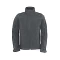 Miniatyrbild 3 av 3: B&C Mens Hooded Softshell andningsbar, vattentät och vindtät jacka (fleecefoder)