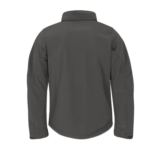 B&C Mens Hooded Softshell andningsbar, vattentät och vindtät jacka (fleecefoder)