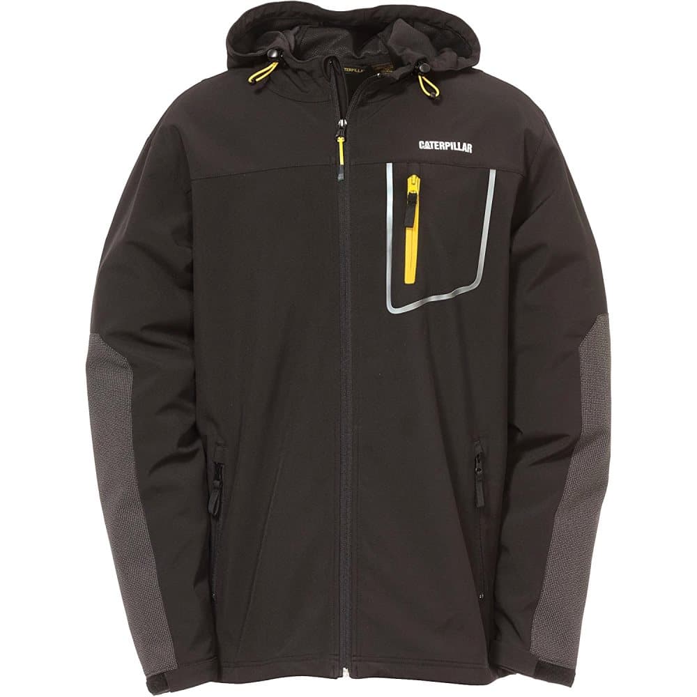 Caterpillar Capstone Mens Hooded Softshell Jacket / Workwear CDON