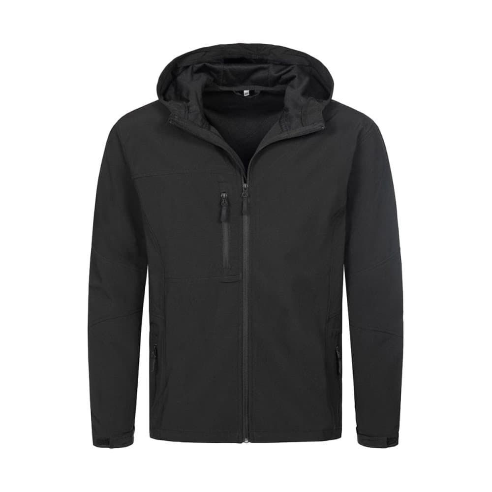 Stedman Mens Active Softest Shell Hooded Jacket för män
