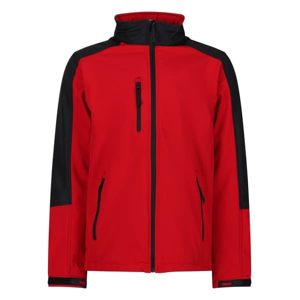Regatta Hydroforce Soft Shell Jacket för män Classic Red/Black XL