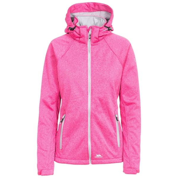Trespass Womens/Ladies Angela Softshell Jacket Pink Lady Marl XS