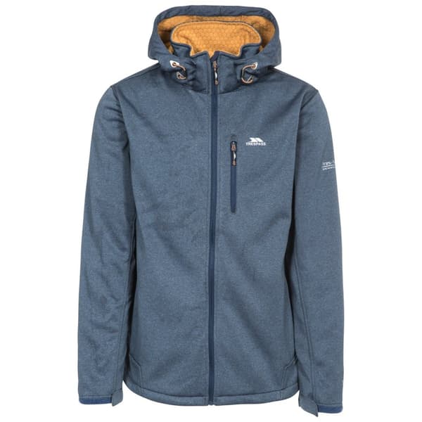 Trespass Mens Maynard TP75 Softshell Jacket Navy Marl XXS