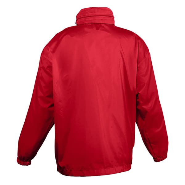 SOLS Kids Unisex Surf Windbreaker Jacket (Water Resistant And Windproof)