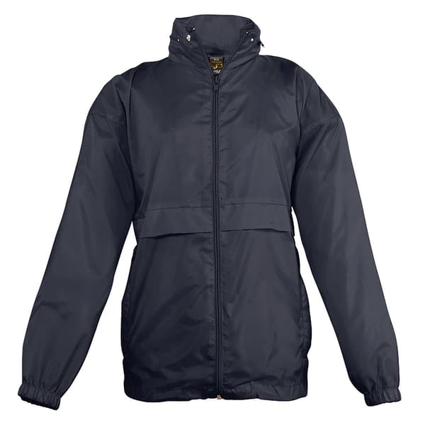 SOLS Kids Unisex Surf Windbreaker Jacket (Water Resistant And Windproof)