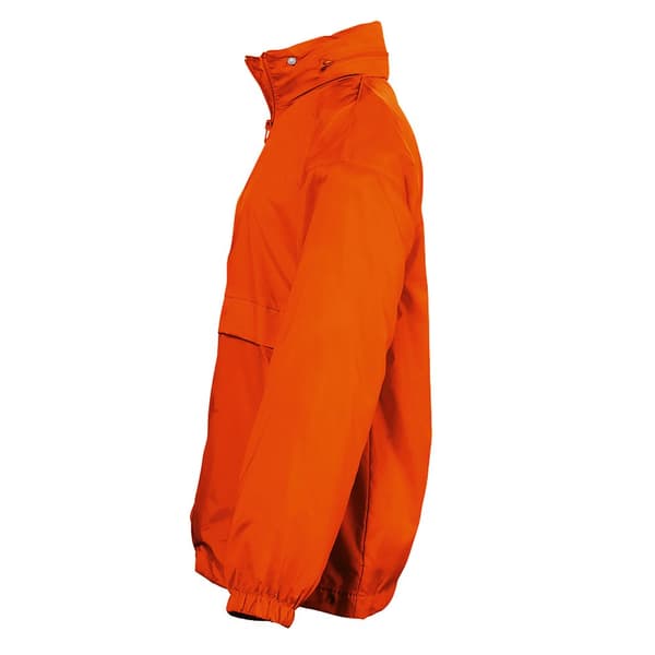 SOLS Kids Unisex Surf Windbreaker Jacket (Water Resistant And Windproof)