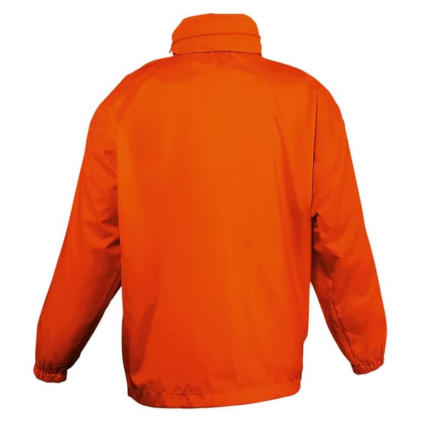 SOLS Kids Unisex Surf Windbreaker Jacket (Water Resistant And Windproof)