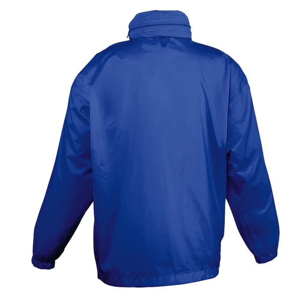 SOLS Kids Unisex Surf Windbreaker Jacket (Water Resistant And Windproof)
