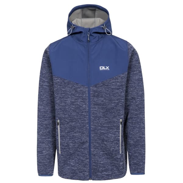 Trespass Mens Hendricks Waterproof Softshell Jacket Twilight Marl S