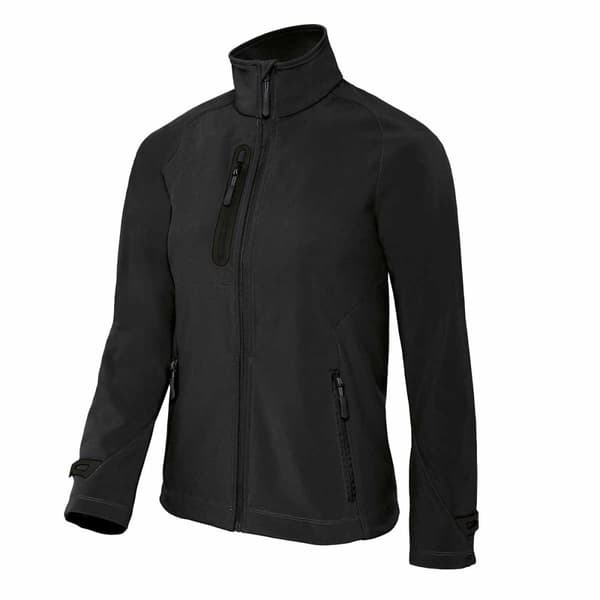 B&C Womens X-Lite Softshell Jacket Black 2XL