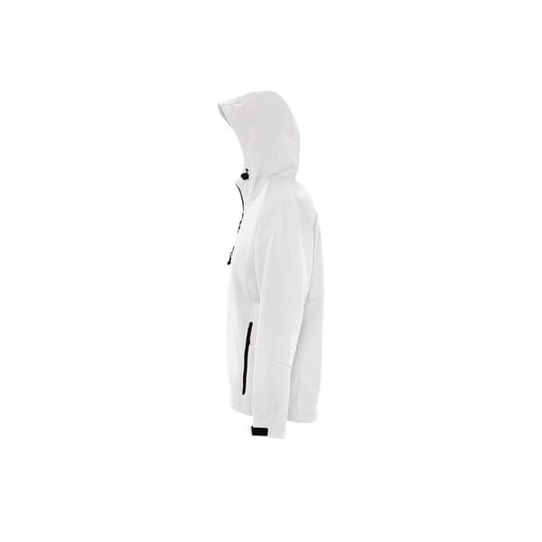 SOLS Herre Replay Hooded Soft Shell Jacket (åndbar, vindtæt og vandafvisende)