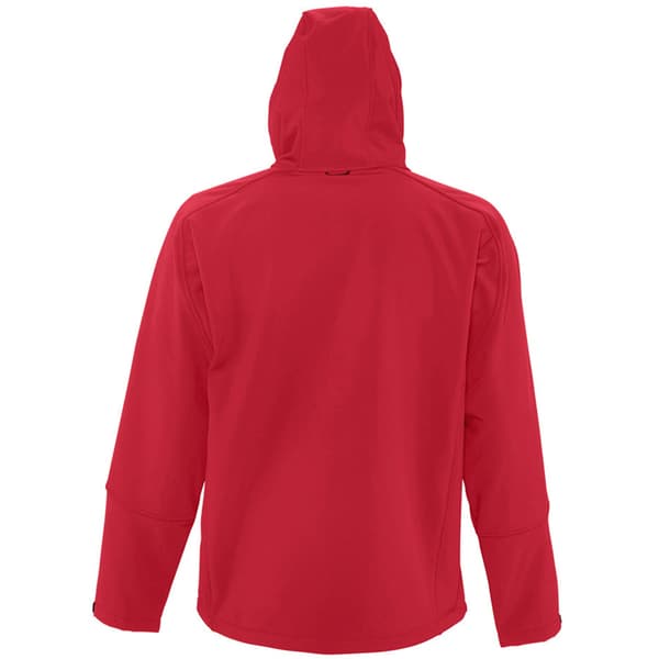 SOLS Mens Replay Hooded Soft Shell Jacket (Breathable, Windproof And Water Resistant)