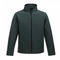 Miniatyrbillede 1 af 3: Regatta Herre Ablaze Softshell-jakke med trykbart materiale til mænd