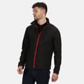 Miniatyrbillede 3 af 4: Regatta Herre Ablaze Softshell-jakke med trykbart materiale til mænd