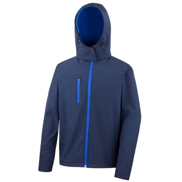 Result Core Mens Lite Hooded Softshell Jacket