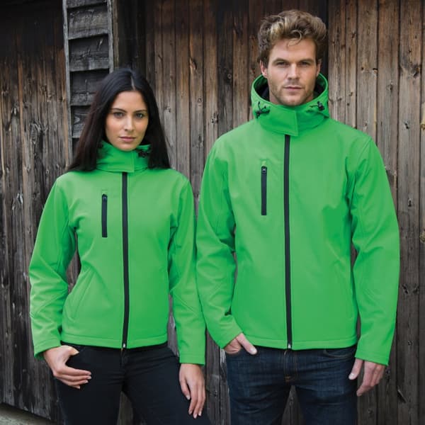 Result Core Mens Lite Hooded Softshell Jacket