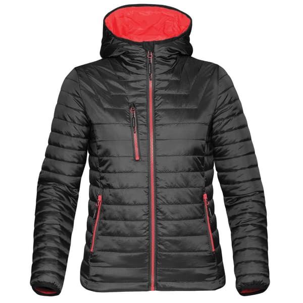 Stormtech Gravity Thermal Shell-jakke til kvinder Black/ True Red XL