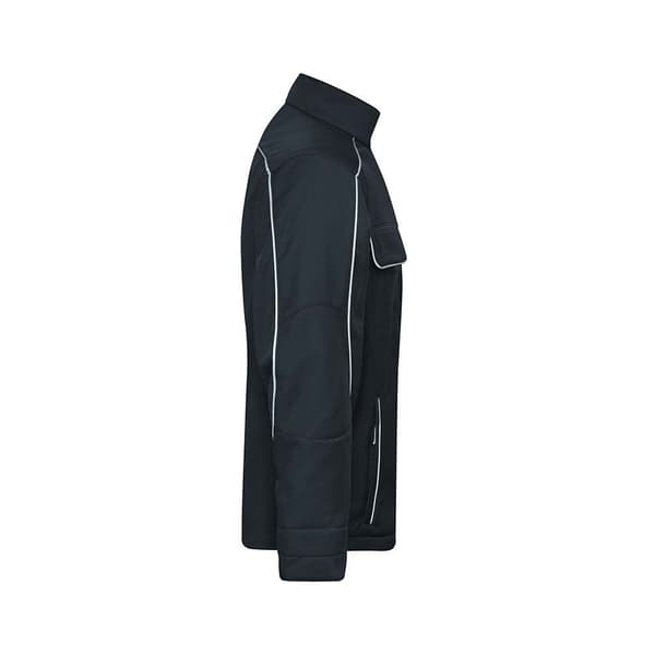 James and Nicholson Unisex arbejdstøj softshell jakke til voksne