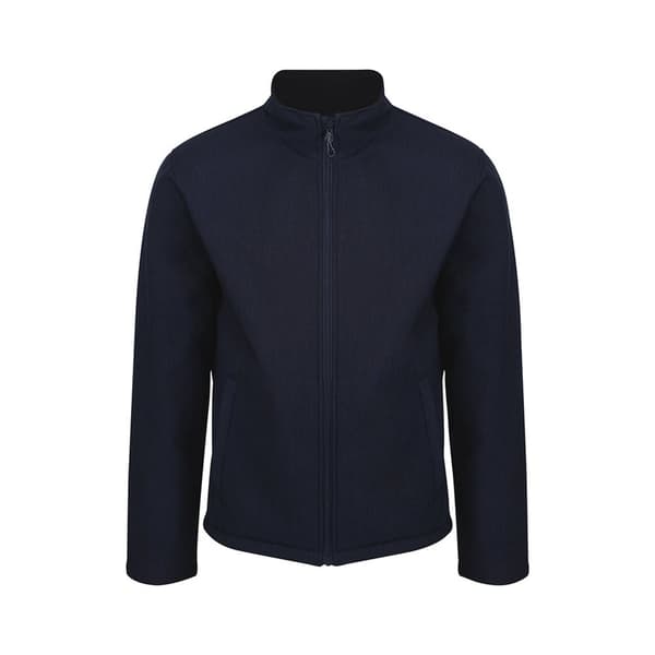 Regatta Mens Limestone Marl Soft Shell Jacket Navy Marl XXL