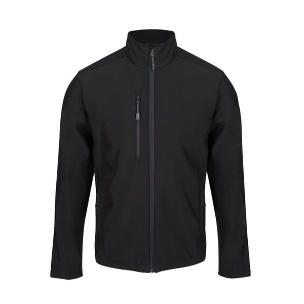 Regatta Mens Honesty Made Recycled Softshell Jacket för män Black L