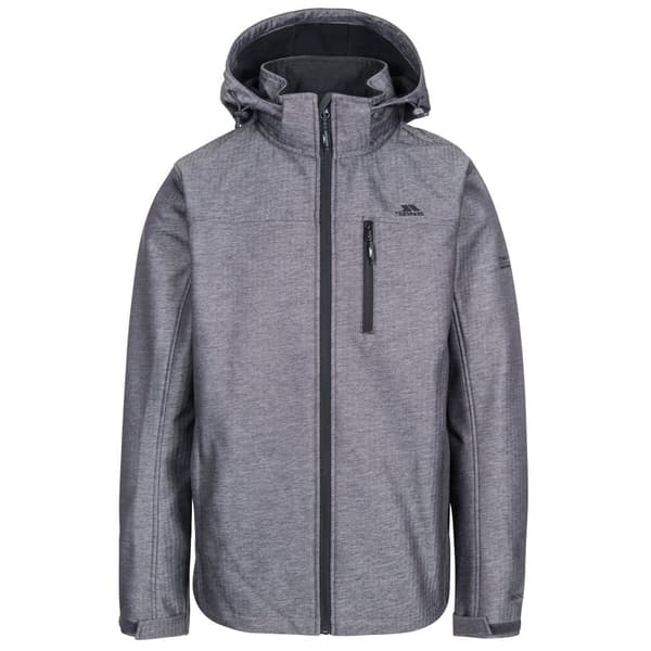 Trespass Carter vattentät softshell-jacka för män Grey Texture XXS