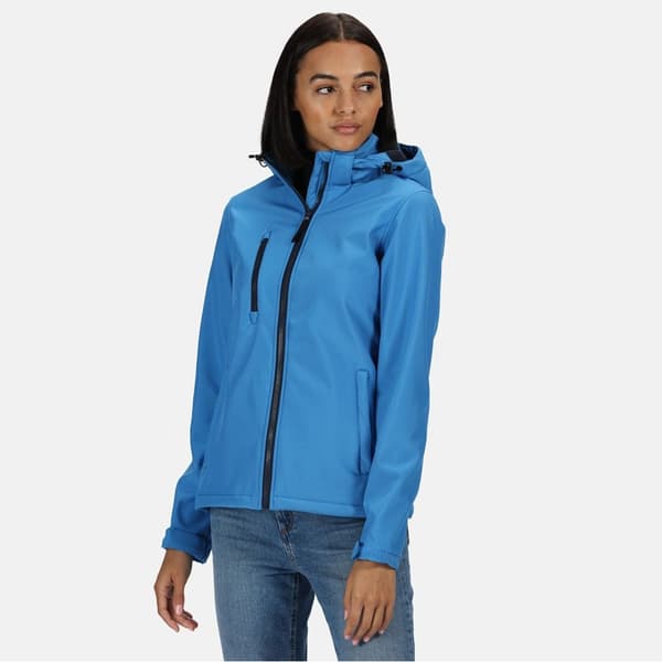 Regatta Womens/Ladies Venturer Hooded Soft Shell Jacket
