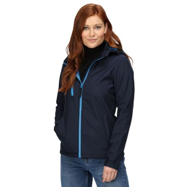 Regatta Womens/Ladies Venturer Hooded Soft Shell Jacket