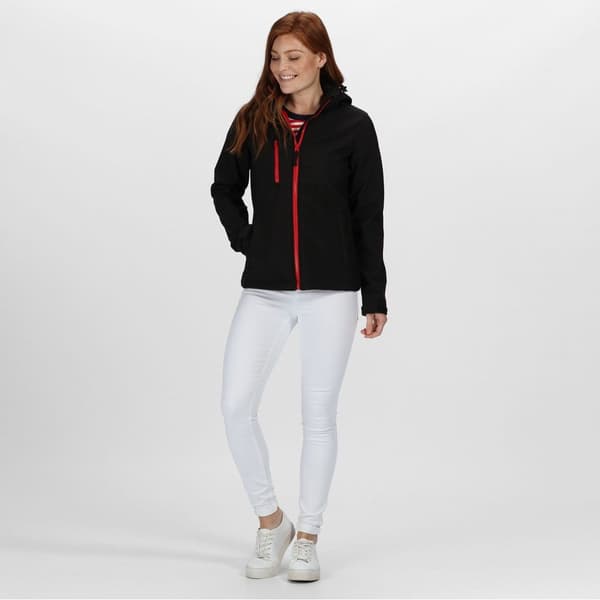 Regatta Womens/Ladies Venturer Hooded Soft Shell Jacket