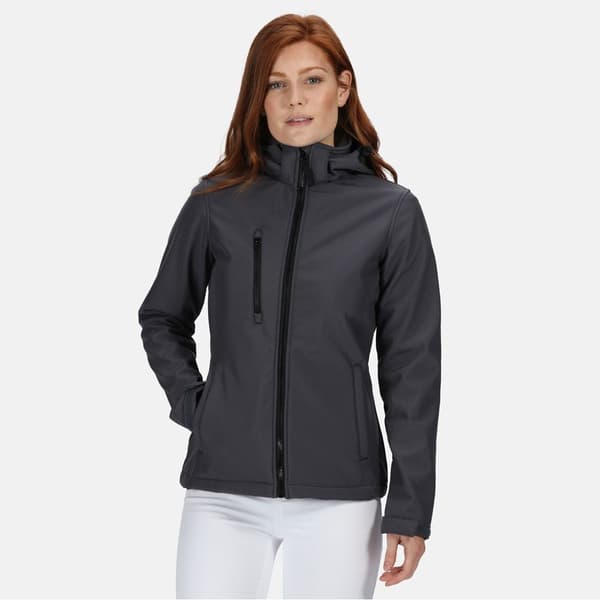 Regatta Womens/Ladies Venturer Hooded Soft Shell Jacket
