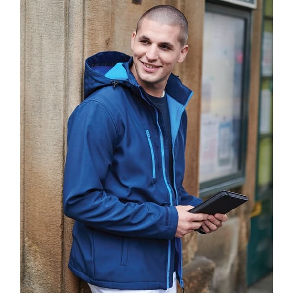 Regatta Venturer Hooded Soft Shell Jacket för män