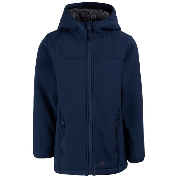Trespass Childrens/Kids Kristen Soft Shell Jacket Navy 7-8 Years