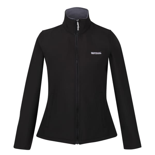 Regatta Womens/Ladies Connie V Softshell Walking Jacket Black 8 UK