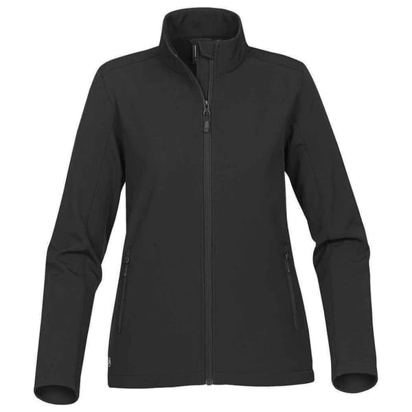 Stormtech Womens/Ladies Orbiter Soft Shell Jacket Black/Carbon XL