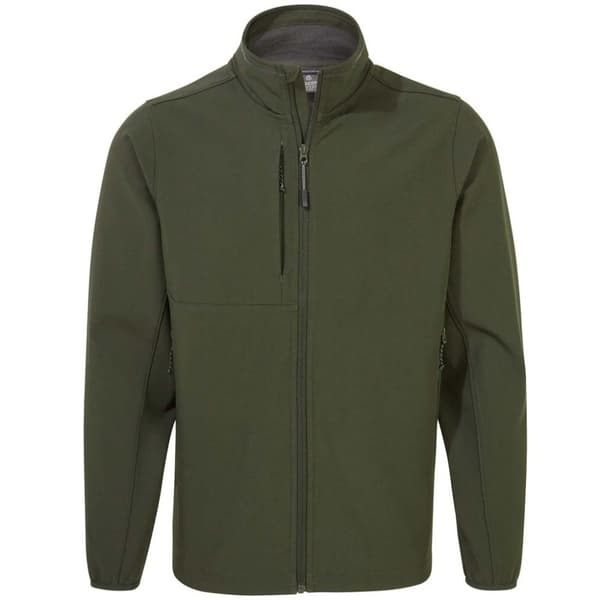 Craghoppers Mens Expert Basecamp Soft Shell Jacket Dark Cedar Green XL