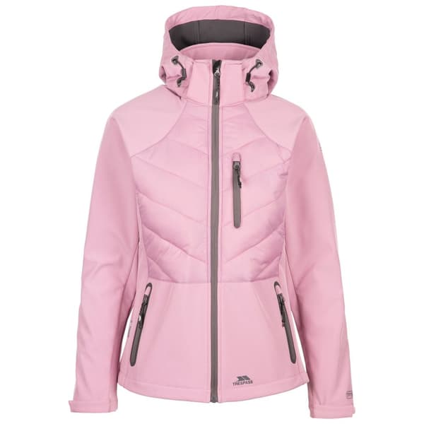Trespass Womens/Ladies Elvira Soft Shell Jacket Lilac XXS