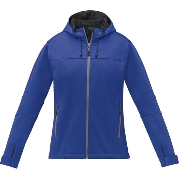 Elevate Womens/Ladies Match Soft Shell Jacket Blue L