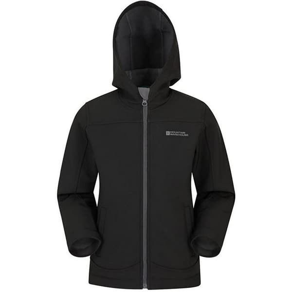 Mountain Warehouse Childrens/Kids Exodus Water Resistant Soft Shell Jacket