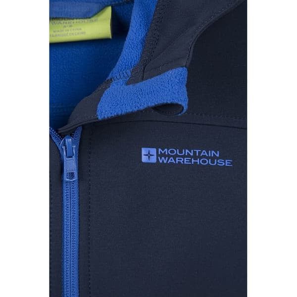 Mountain Warehouse Childrens/Kids Exodus Water Resistant Soft Shell Jacket
