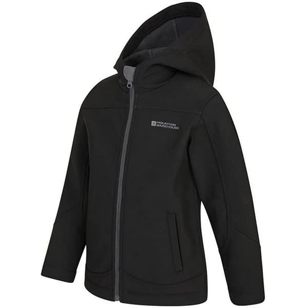 Mountain Warehouse Childrens/Kids Exodus Water Resistant Soft Shell Jacket