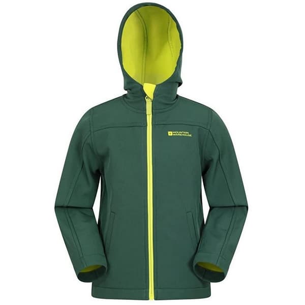 Mountain Warehouse Childrens/Kids Exodus Water Resistant Soft Shell Jacket