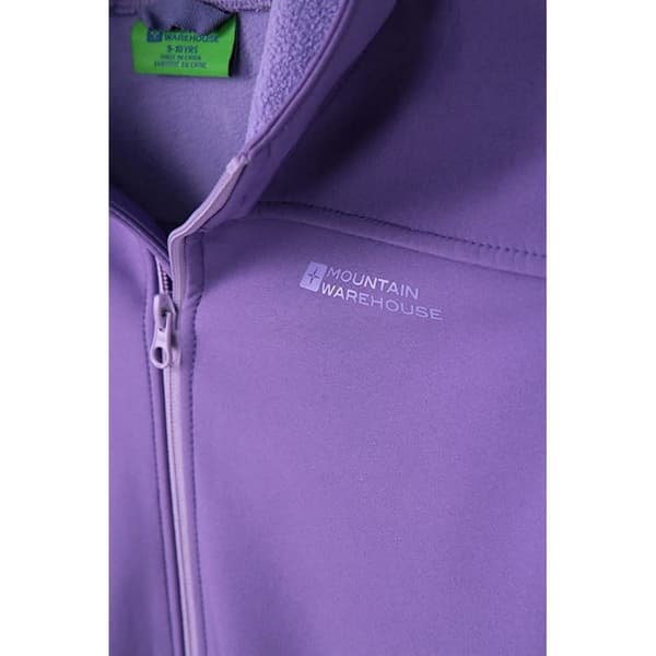 Mountain Warehouse Childrens/Kids Exodus Water Resistant Soft Shell Jacket