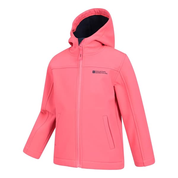Mountain Warehouse Childrens/Kids Exodus Water Resistant Soft Shell Jacket